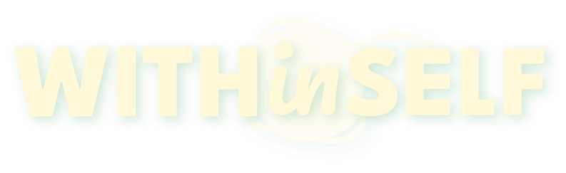 logo fundacji withinself - horyzontalny zolty